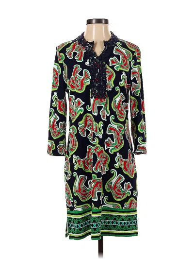 Pre-owned Crown & Ivy Casual Dress In Green