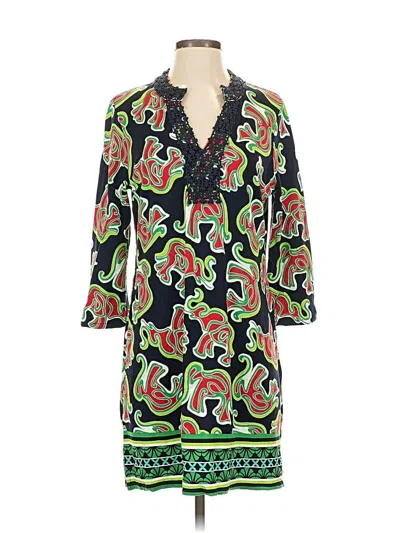 Pre-owned Crown & Ivy Casual Dress In Green