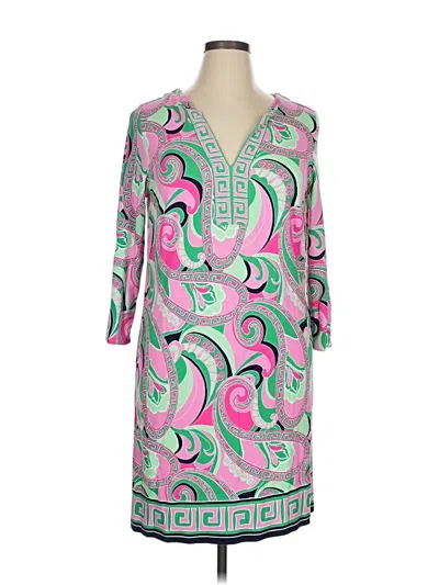 Pre-owned Crown & Ivy Casual Dress In Green