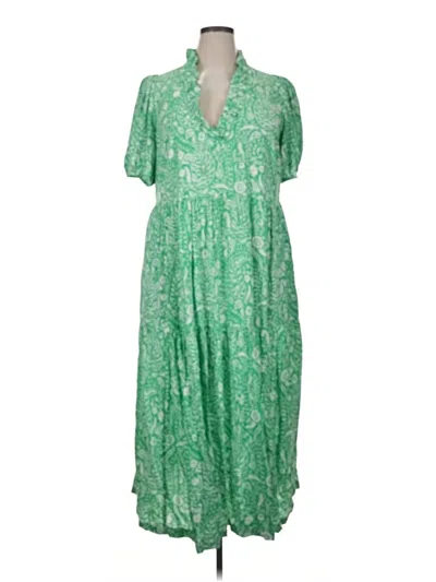 Pre-owned Crown & Ivy Casual Dress In Green