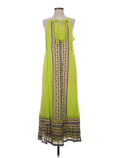 Pre-owned Crown & Ivy Casual Dress In Green