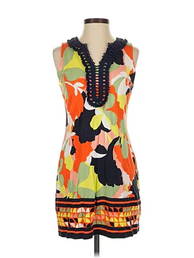 Pre-owned Crown & Ivy Casual Dress In Orange
