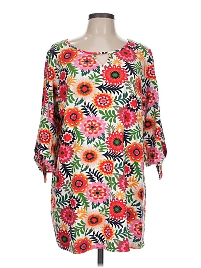 Pre-owned Crown & Ivy Casual Dress In Orange