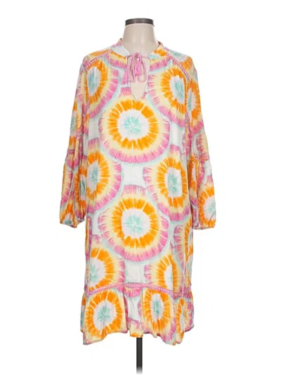 Pre-owned Crown & Ivy Casual Dress In Orange
