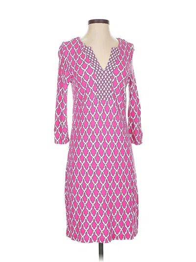 Pre-owned Crown & Ivy Casual Dress In Pink