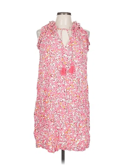 Pre-owned Crown & Ivy Casual Dress In Pink