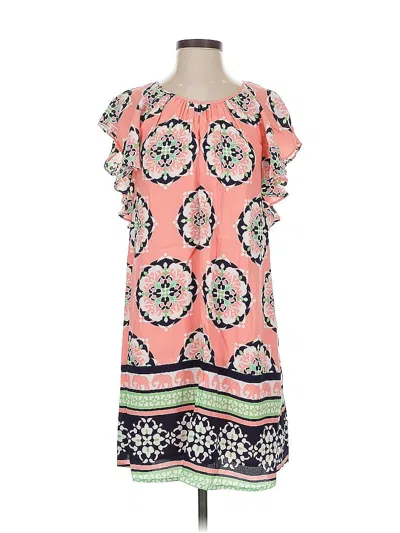 Pre-owned Crown & Ivy Casual Dress In Pink