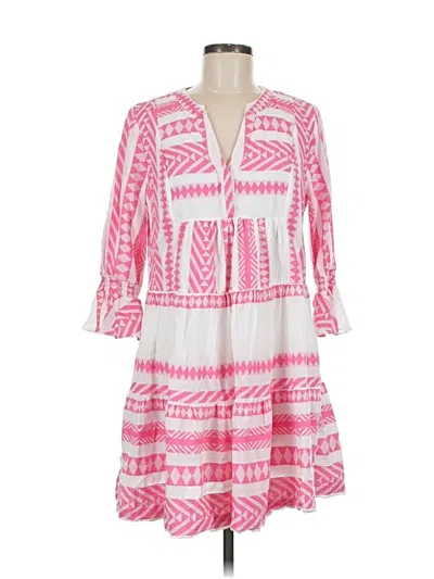 Pre-owned Crown & Ivy Casual Dress In Pink