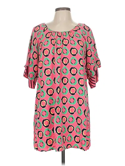 Pre-owned Crown & Ivy Casual Dress In Pink