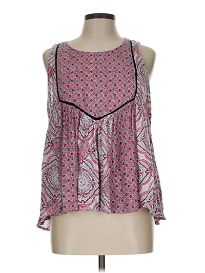 Pre-owned Crown & Ivy Casual Dress In Pink