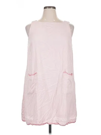 Pre-owned Crown & Ivy Casual Dress In Pink