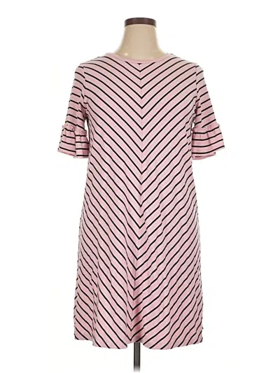 Pre-owned Crown & Ivy Casual Dress In Pink