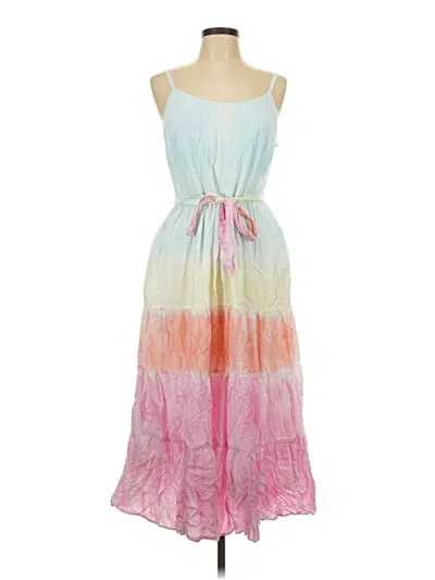 Pre-owned Crown & Ivy Casual Dress In Pink