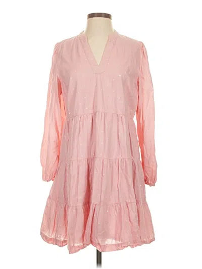 Pre-owned Crown & Ivy Casual Dress In Pink