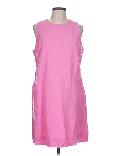 Pre-owned Crown & Ivy Casual Dress In Pink