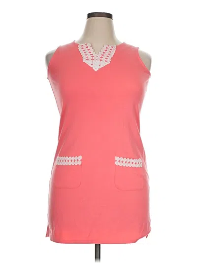 Pre-owned Crown & Ivy Casual Dress In Pink