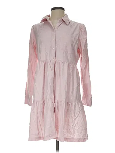 Pre-owned Crown & Ivy Casual Dress In Pink