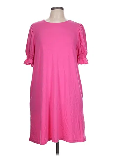 Pre-owned Crown & Ivy Casual Dress In Pink