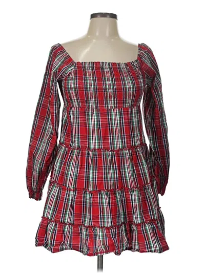 Pre-owned Crown & Ivy Casual Dress In Red