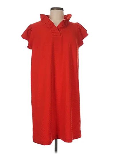 Pre-owned Crown & Ivy Casual Dress In Red