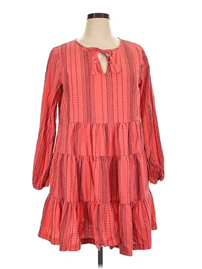 Pre-owned Crown & Ivy Casual Dress In Red