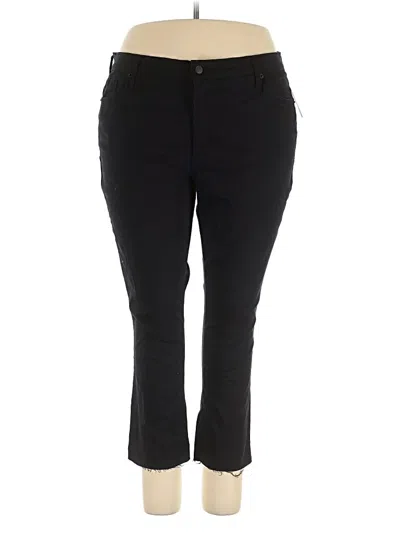 Pre-owned Crown & Ivy Casual Pants In Black