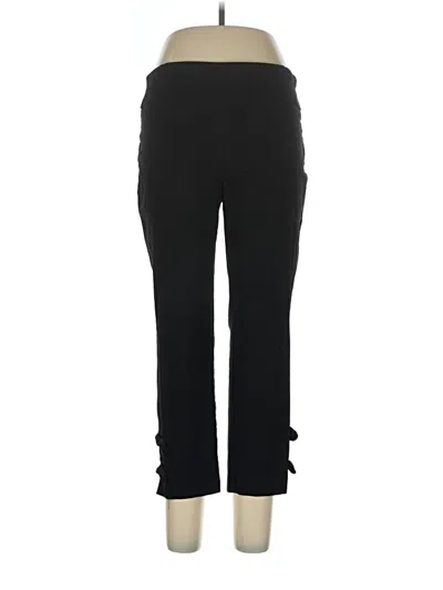 Pre-owned Crown & Ivy Casual Pants In Black