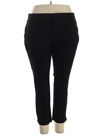 Pre-owned Crown & Ivy Casual Pants In Black