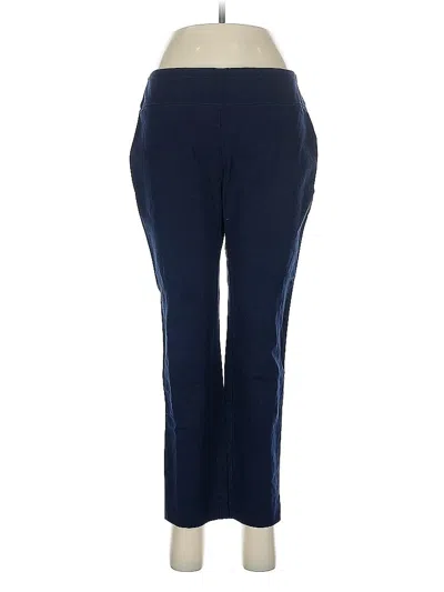 Pre-owned Crown & Ivy Casual Pants In Blue