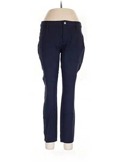 Pre-owned Crown & Ivy Casual Pants In Blue