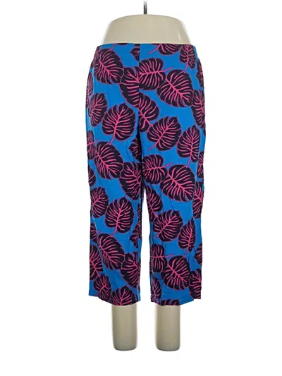 Pre-owned Crown & Ivy Casual Pants In Blue