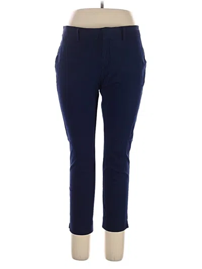 Pre-owned Crown & Ivy Casual Pants In Blue