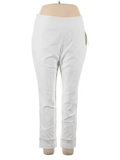 Pre-owned Crown & Ivy Casual Pants In Gray