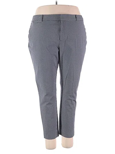 Pre-owned Crown & Ivy Casual Pants In Gray