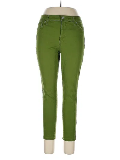 Pre-owned Crown & Ivy Casual Pants In Green