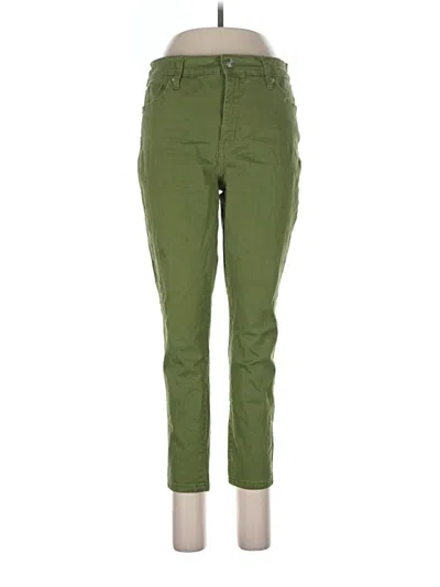 Pre-owned Crown & Ivy Casual Pants In Green