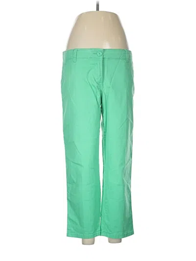 Pre-owned Crown & Ivy Casual Pants In Green