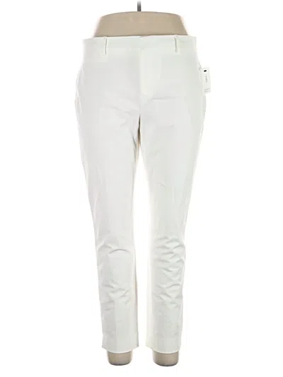 Crown & Ivy Casual Pants In Ivory