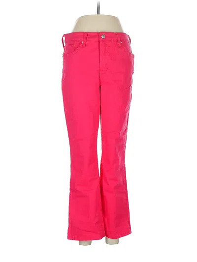 Pre-owned Crown & Ivy Casual Pants In Pink