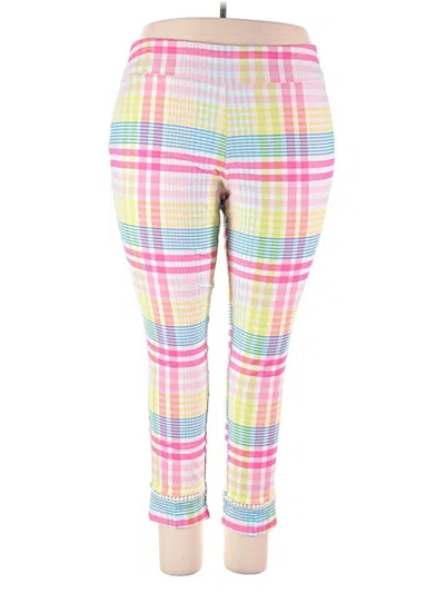Pre-owned Crown & Ivy Casual Pants In Pink