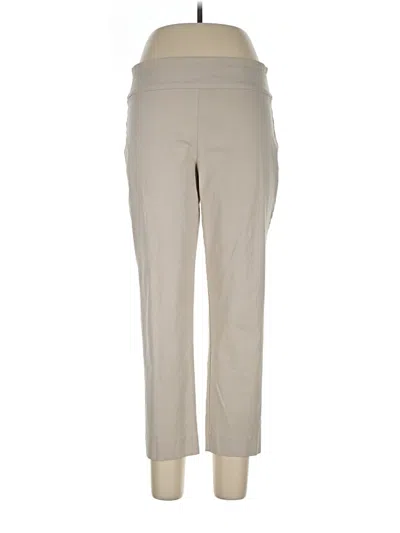 Pre-owned Crown & Ivy Casual Pants In Tan
