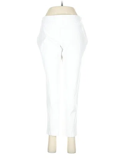 Pre-owned Crown & Ivy Casual Pants In White