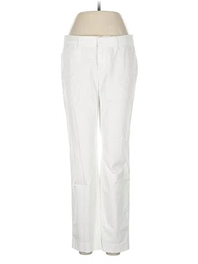 Pre-owned Crown & Ivy Casual Pants In White