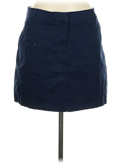 Pre-owned Crown & Ivy Casual Skirt In Blue