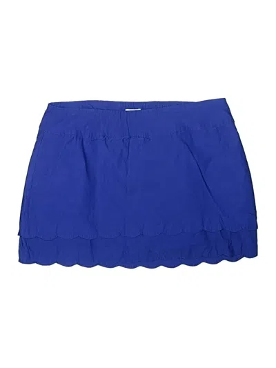 Pre-owned Crown & Ivy Casual Skirt In Blue