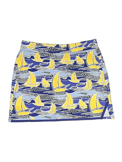 Pre-owned Crown & Ivy Casual Skirt In Blue