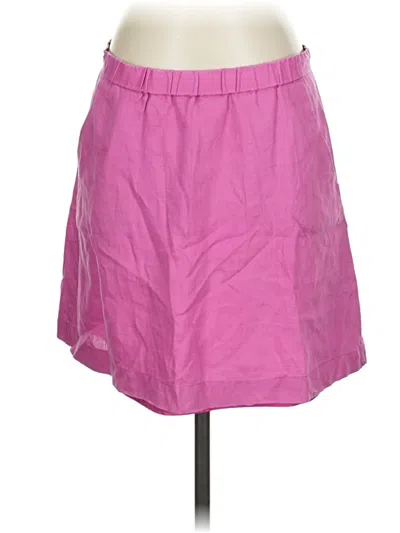 Pre-owned Crown & Ivy Casual Skirt In Pink