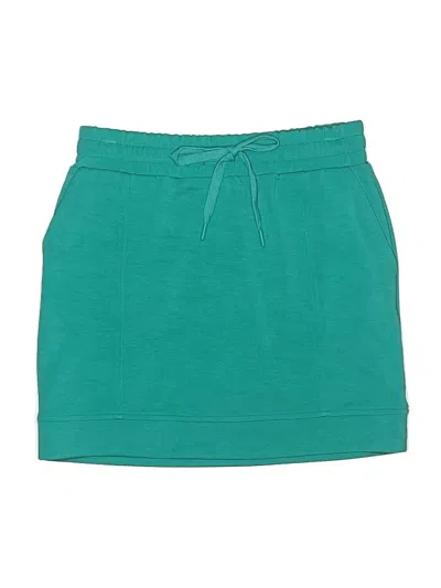Pre-owned Crown & Ivy Casual Skirt In Teal
