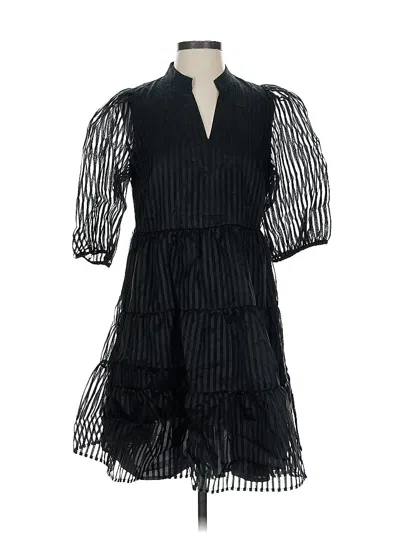 Pre-owned Crown & Ivy Cocktail Dress In Black