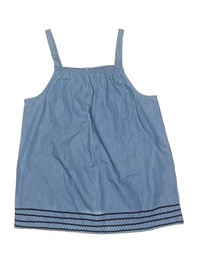 Pre-owned Crown & Ivy Kids' Dress In Blue